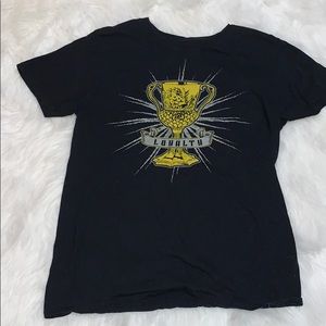 Black Hufflepuff T-shirt